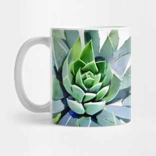 Watercolor succulent Mug